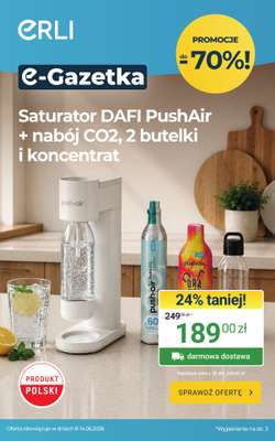 ERLI - gazetka promocyjna HITY do domu i na wypoczynek w super cenach! od poniedziałku 08.06 do niedzieli 14.06