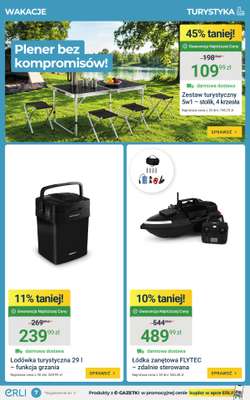 ERLI - gazetka promocyjna HITY do domu i na wypoczynek w super cenach! od poniedziałku 08.06 do niedzieli 14.06 - strona 7