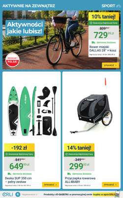 ERLI - gazetka promocyjna HITY do domu i na wypoczynek w super cenach! od poniedziałku 08.06 do niedzieli 14.06 - strona 6