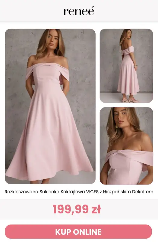 Renee - gazetka promocyjna Eleganckie stylizacje na wesele od piątku 05.06 do środy 17.06 - strona 14