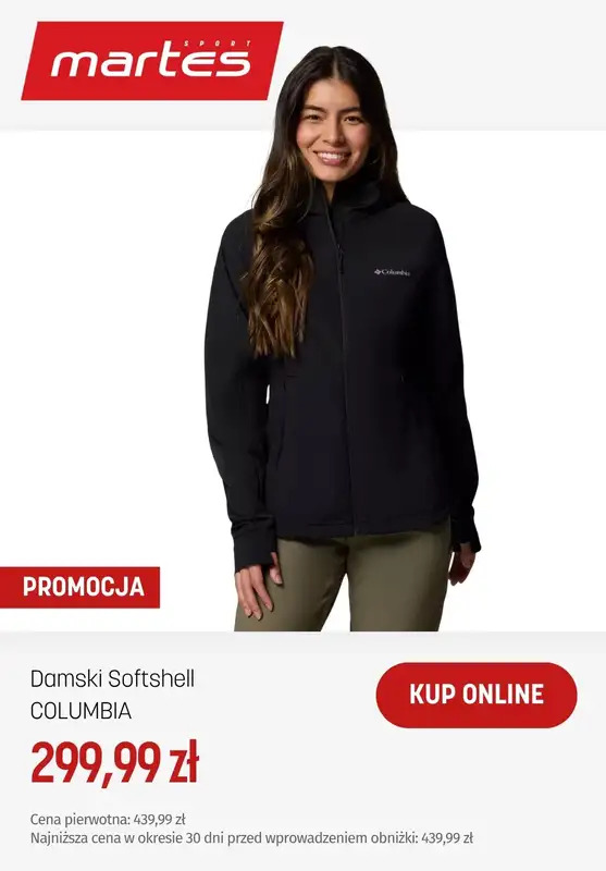 Martes Sport - gazetka promocyjna Kurtki damskie od piątku 05.06  - strona 2