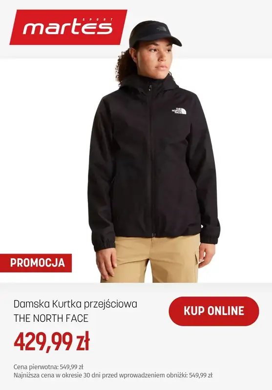 Martes Sport - gazetka promocyjna Kurtki damskie od piątku 05.06  - strona 10