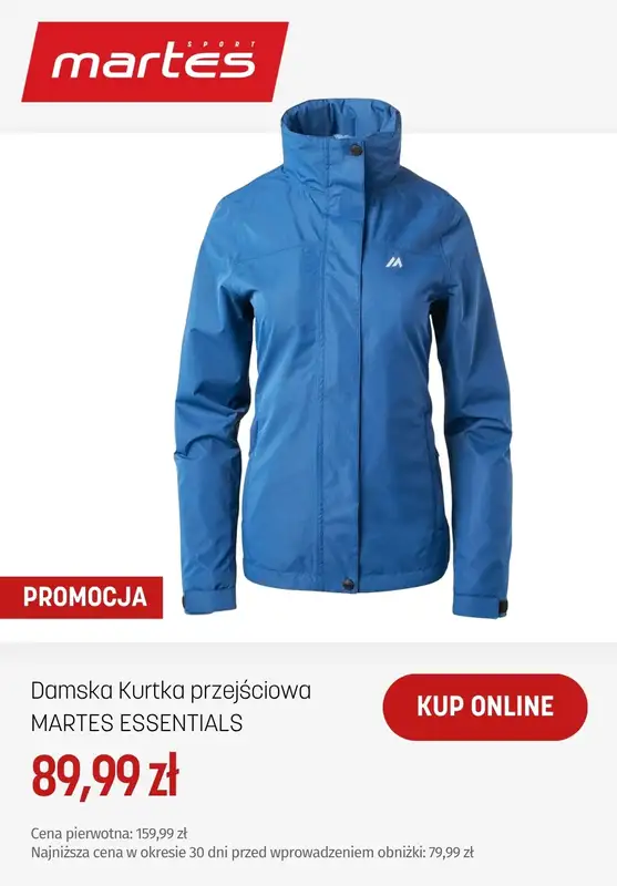 Martes Sport - gazetka promocyjna Kurtki damskie od piątku 05.06  - strona 6