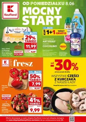 Kaufland - gazetka promocyjna Mocny Start od poniedziałku 08.06 do środy 10.06