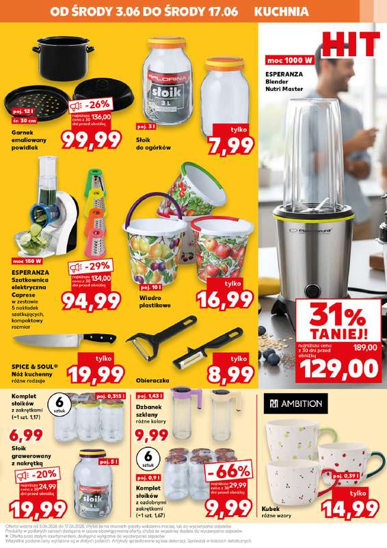Kaufland - gazetka promocyjna Mocny Start od poniedziałku 08.06 do środy 10.06 - strona 29