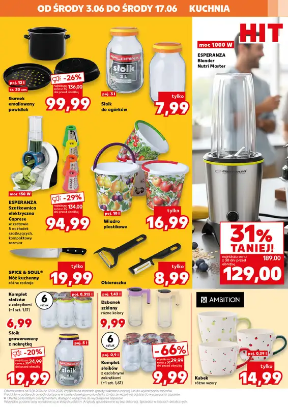 Kaufland - gazetka promocyjna Mocny Start od poniedziałku 08.06 do środy 10.06 - strona 29