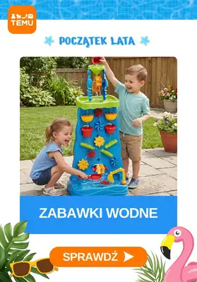 Temu - gazetka promocyjna Zabawki wodne dla dzieci od piątku 05.06 