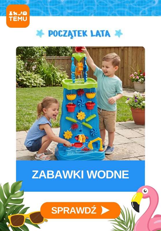 Temu - gazetka promocyjna Zabawki wodne dla dzieci od piątku 05.06 