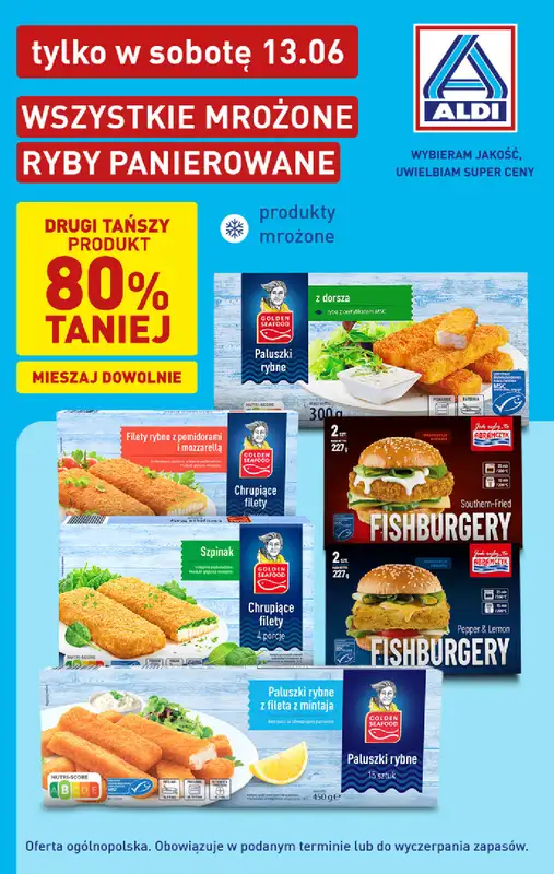 Aldi - gazetka promocyjna Najlepsze oferty na sobotę w Aldi od soboty 13.06 do soboty 13.06 - strona 4
