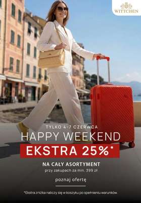 BEST SALE - gazetka promocyjna Wittchen | Extra -20% przy zakupach od 399 zł od piątku 05.06 do niedzieli 07.06