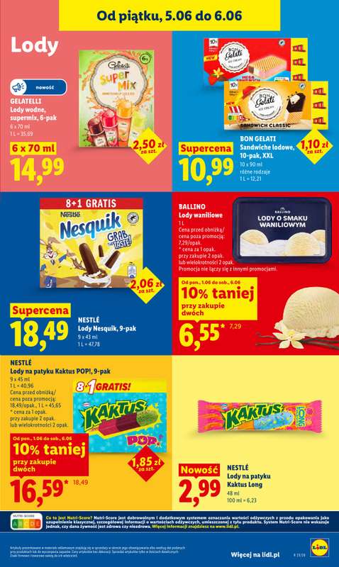 Lidl - gazetka promocyjna Oferta od piątku od piątku 05.06 do soboty 06.06 - strona 63