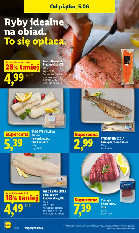 Lidl - gazetka promocyjna Oferta od piątku od piątku 05.06 do soboty 06.06 - strona 54
