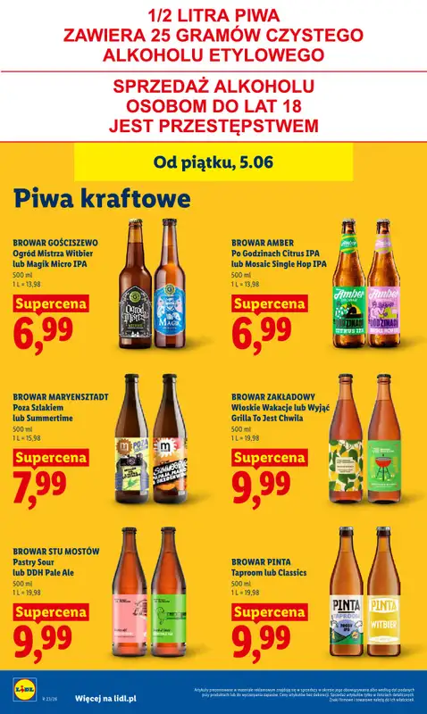 Lidl - gazetka promocyjna Oferta od piątku od piątku 05.06 do soboty 06.06 - strona 70