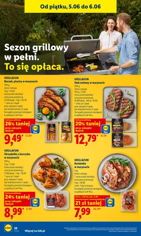 Lidl - gazetka promocyjna Oferta od piątku od piątku 05.06 do soboty 06.06 - strona 44