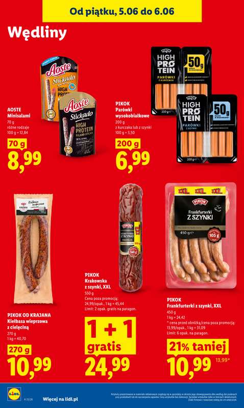 Lidl - gazetka promocyjna Oferta od piątku od piątku 05.06 do soboty 06.06 - strona 60