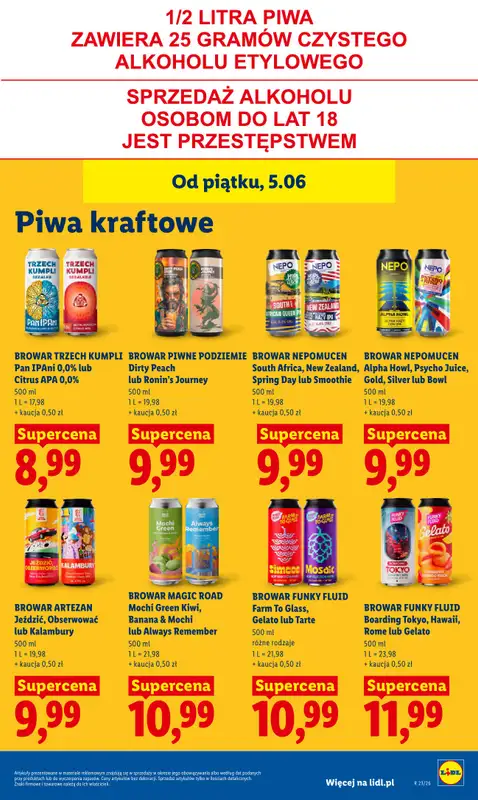 Lidl - gazetka promocyjna Oferta od piątku od piątku 05.06 do soboty 06.06 - strona 71