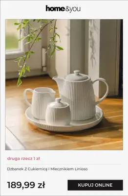 home&you - gazetka promocyjna Druga rzecz za 1 zł! od piątku 05.06 do wtorku 09.06 - strona 9