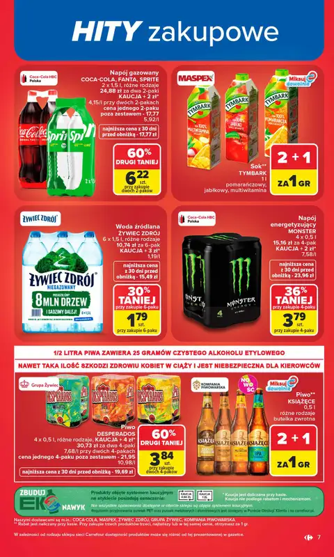 Carrefour - gazetka promocyjna Gazetka Carrefour od poniedziałku od poniedziałku 08.06 do soboty 13.06 - strona 9