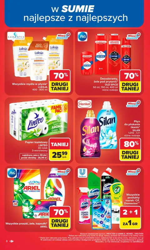 Carrefour - gazetka promocyjna Gazetka Carrefour od poniedziałku od poniedziałku 08.06 do soboty 13.06 - strona 10