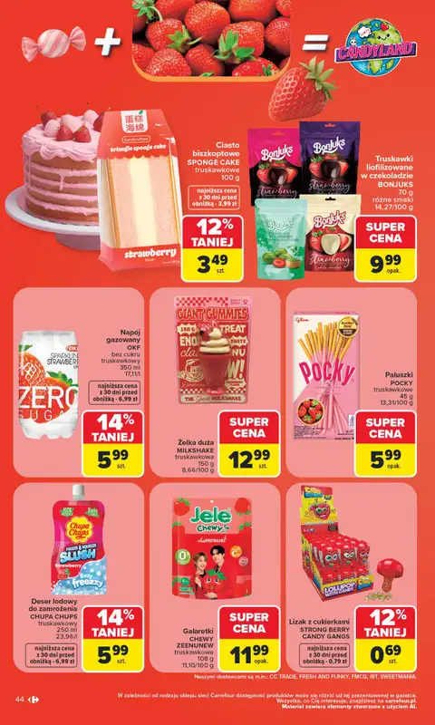 Carrefour - gazetka promocyjna Gazetka Carrefour od poniedziałku od poniedziałku 08.06 do soboty 13.06 - strona 46