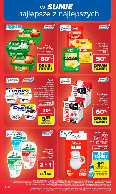 Carrefour - gazetka promocyjna Gazetka Carrefour od poniedziałku od poniedziałku 08.06 do soboty 13.06 - strona 6