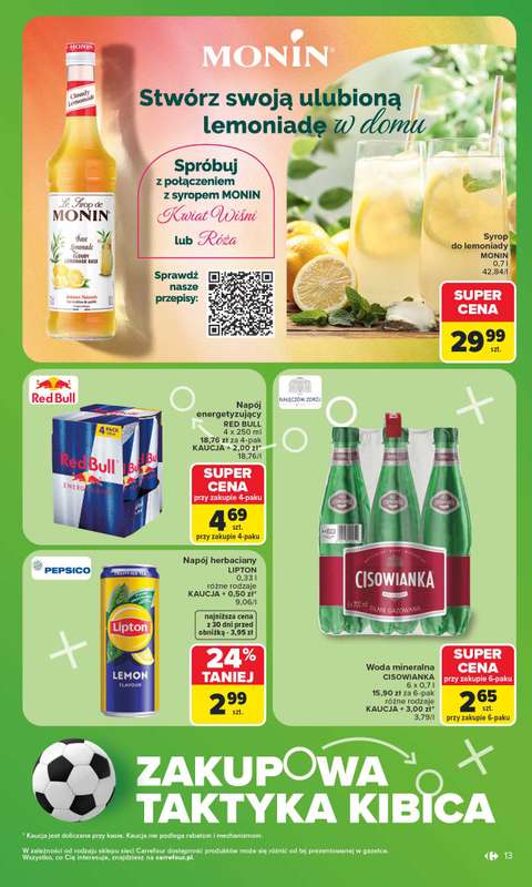 Carrefour - gazetka promocyjna Gazetka Carrefour od poniedziałku od poniedziałku 08.06 do soboty 13.06 - strona 15