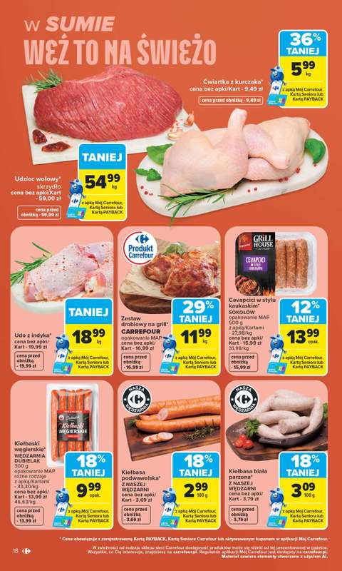 Carrefour - gazetka promocyjna Gazetka Carrefour od poniedziałku od poniedziałku 08.06 do soboty 13.06 - strona 20