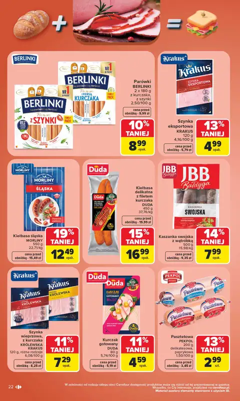 Carrefour - gazetka promocyjna Gazetka Carrefour od poniedziałku od poniedziałku 08.06 do soboty 13.06 - strona 24