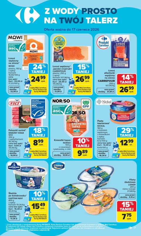 Carrefour - gazetka promocyjna Gazetka Carrefour od poniedziałku od poniedziałku 08.06 do soboty 13.06 - strona 19