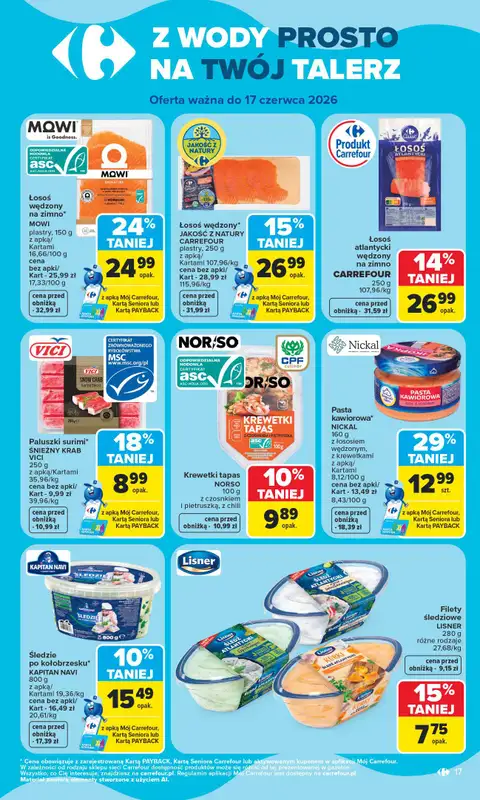 Carrefour - gazetka promocyjna Gazetka Carrefour od poniedziałku od poniedziałku 08.06 do soboty 13.06 - strona 19
