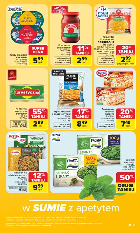 Carrefour - gazetka promocyjna Gazetka Carrefour od poniedziałku od poniedziałku 08.06 do soboty 13.06 - strona 33