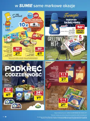 Carrefour - gazetka promocyjna Gazetka w SUMIE same markowe okazje od poniedziałku 08.06 do soboty 20.06 - strona 8