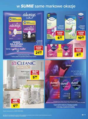 Carrefour - gazetka promocyjna Gazetka w SUMIE same markowe okazje  do soboty 20.06 - strona 49
