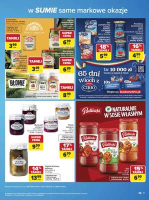 Carrefour - gazetka promocyjna Gazetka w SUMIE same markowe okazje od poniedziałku 08.06 do soboty 20.06 - strona 21