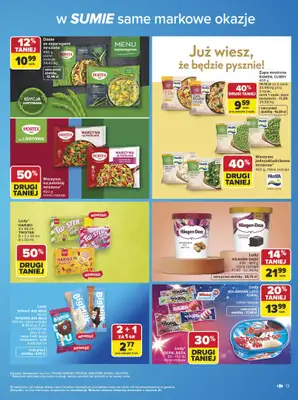 Carrefour - gazetka promocyjna Gazetka w SUMIE same markowe okazje od poniedziałku 08.06 do soboty 20.06 - strona 13