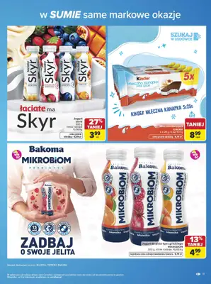 Carrefour - gazetka promocyjna Gazetka w SUMIE same markowe okazje od poniedziałku 08.06 do soboty 20.06 - strona 11