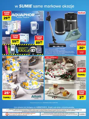 Carrefour - gazetka promocyjna Gazetka w SUMIE same markowe okazje od poniedziałku 08.06 do soboty 20.06 - strona 56