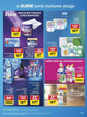 Carrefour - gazetka promocyjna Gazetka w SUMIE same markowe okazje od poniedziałku 08.06 do soboty 20.06 - strona 51