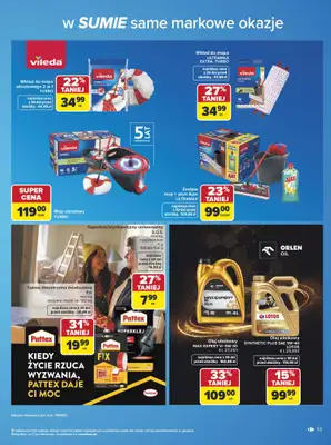 Carrefour - gazetka promocyjna Gazetka w SUMIE same markowe okazje od poniedziałku 08.06 do soboty 20.06 - strona 53