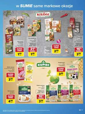 Carrefour - gazetka promocyjna Gazetka w SUMIE same markowe okazje  do soboty 20.06 - strona 33