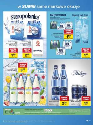 Carrefour - gazetka promocyjna Gazetka w SUMIE same markowe okazje od poniedziałku 08.06 do soboty 20.06 - strona 39