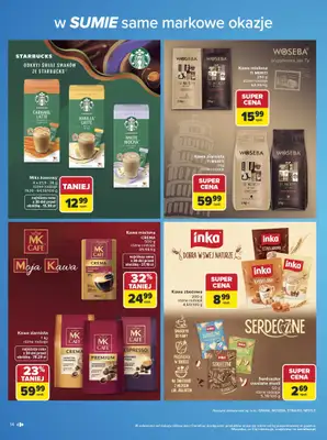 Carrefour - gazetka promocyjna Gazetka w SUMIE same markowe okazje od poniedziałku 08.06 do soboty 20.06 - strona 14