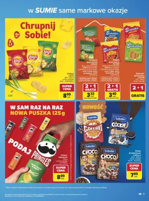Carrefour - gazetka promocyjna Gazetka w SUMIE same markowe okazje od poniedziałku 08.06 do soboty 20.06 - strona 19
