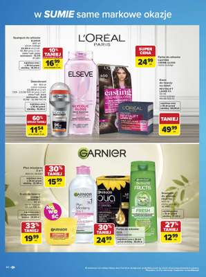 Carrefour - gazetka promocyjna Gazetka w SUMIE same markowe okazje od poniedziałku 08.06 do soboty 20.06 - strona 44