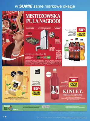Carrefour - gazetka promocyjna Gazetka w SUMIE same markowe okazje od poniedziałku 08.06 do soboty 20.06 - strona 36