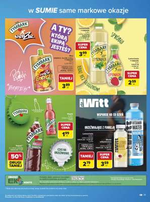 Carrefour - gazetka promocyjna Gazetka w SUMIE same markowe okazje od poniedziałku 08.06 do soboty 20.06 - strona 35