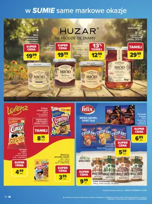 Carrefour - gazetka promocyjna Gazetka w SUMIE same markowe okazje od poniedziałku 08.06 do soboty 20.06 - strona 18