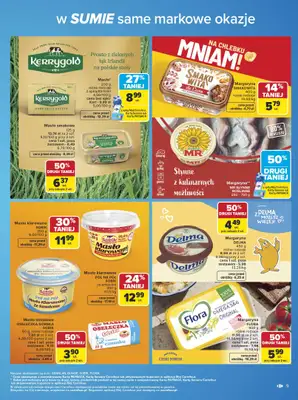 Carrefour - gazetka promocyjna Gazetka w SUMIE same markowe okazje od poniedziałku 08.06 do soboty 20.06 - strona 9