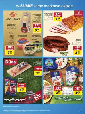 Carrefour - gazetka promocyjna Gazetka w SUMIE same markowe okazje od poniedziałku 08.06 do soboty 20.06 - strona 5