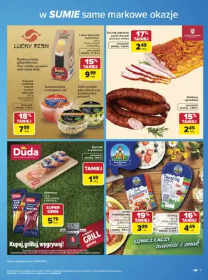Carrefour - gazetka promocyjna Gazetka w SUMIE same markowe okazje od poniedziałku 08.06 do soboty 20.06 - strona 5
